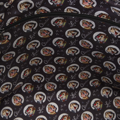 Loungefly Chip 'n' Dale Two Chips & a Miss Tote Crossbody Bag with Coin Bag