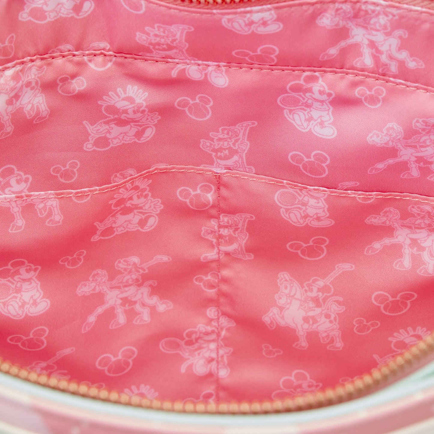 Loungefly Mickey Mouse Tennis Tote Crossbody Bag with Coin Bag