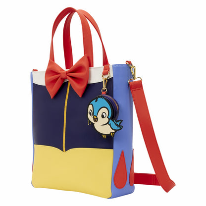 Loungefly Snow White Exclusive Cosplay Tote Crossbody Bag with Coin Bag