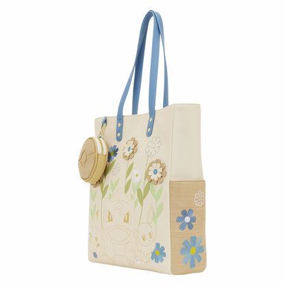 Loungefly Pokémon Floral Tote Bag with Coin Bag