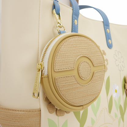Loungefly Pokémon Floral Tote Bag with Coin Bag