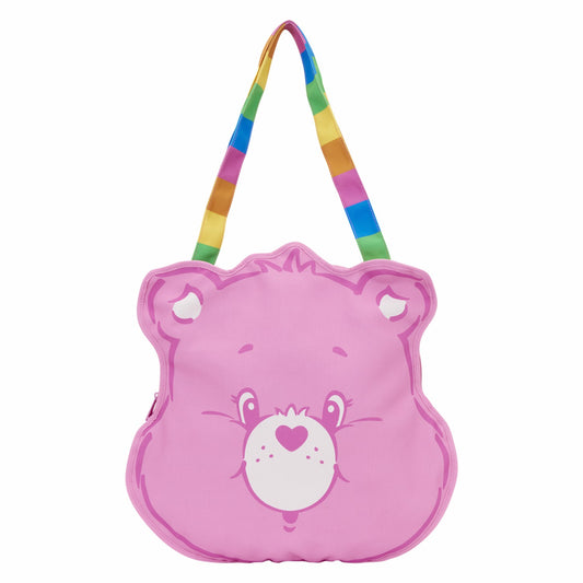 Loungefly Care Bears Cheer Bear Cosplay Oversized Canvas Tote Bag