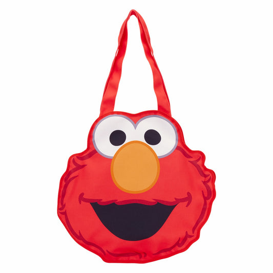 Loungefly Sesame Street Elmo Cosplay Oversized Canvas Tote Bag