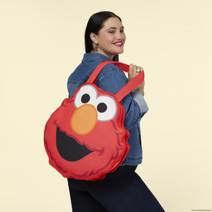 Loungefly Sesame Street Elmo Cosplay Oversized Canvas Tote Bag
