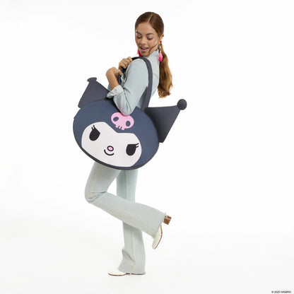 Loungefly Sanrio Kuromi Cosplay Oversized Canvas Tote Bag