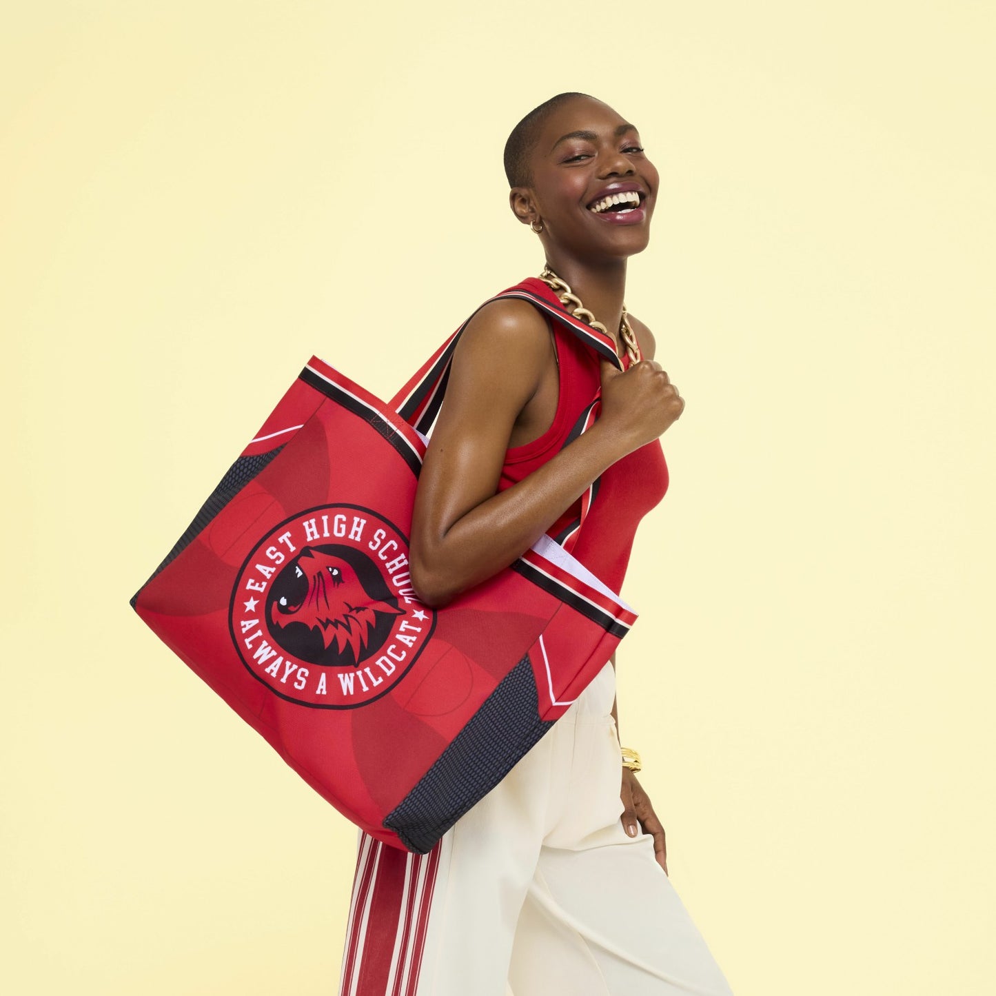 Loungefly High School Musical Wildcats Oversized Canvas Tote Bag