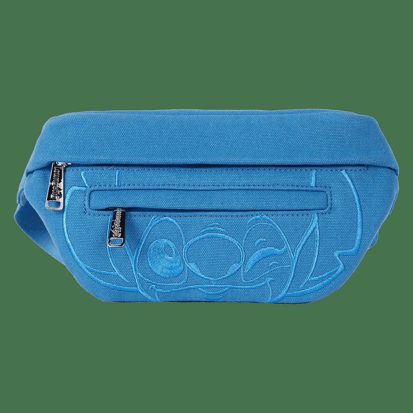 Loungefly Stitch Ohana Canvas Convertible Belt Bag with Coin Bag
