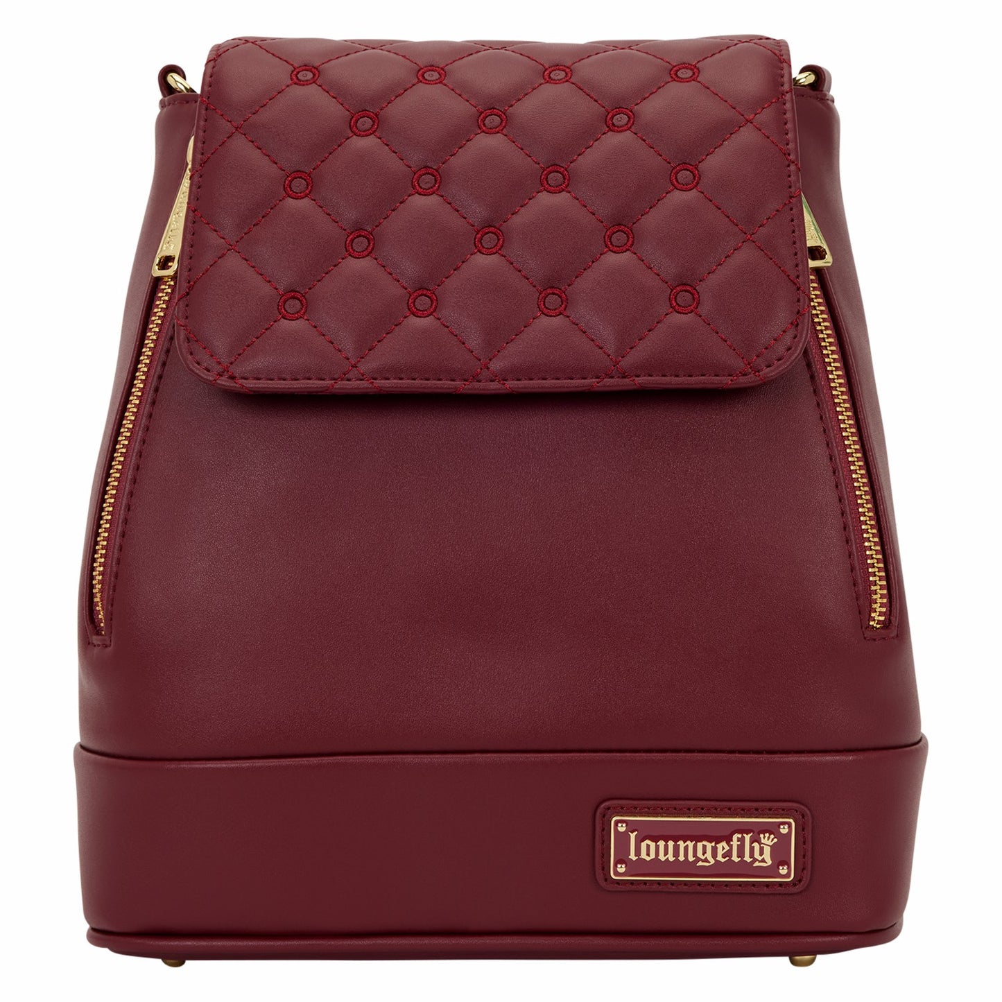 Loungefly Loungefly The Lilly Red Convertible Mini Backpack & Crossbody Pin Trader Bag