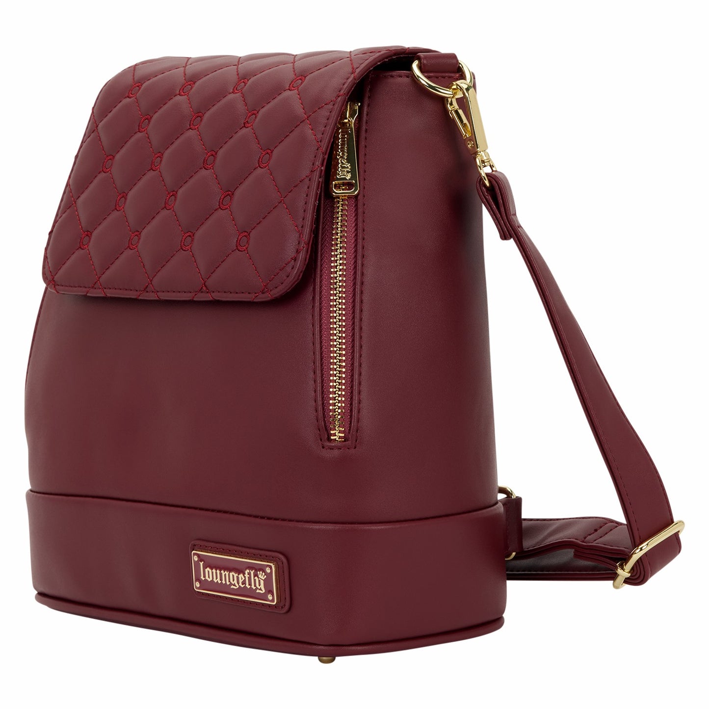 Loungefly Loungefly The Lilly Red Convertible Mini Backpack & Crossbody Pin Trader Bag
