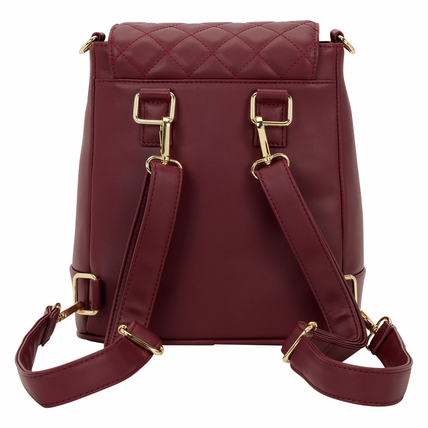 Loungefly Loungefly The Lilly Red Convertible Mini Backpack & Crossbody Pin Trader Bag