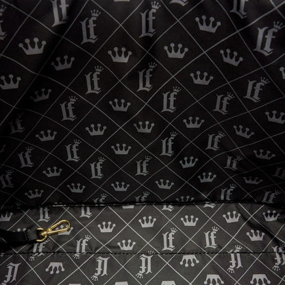 Loungefly Loungefly The Mo Black Convertible Backpack & Tote Crossbody Pin Trader Bag