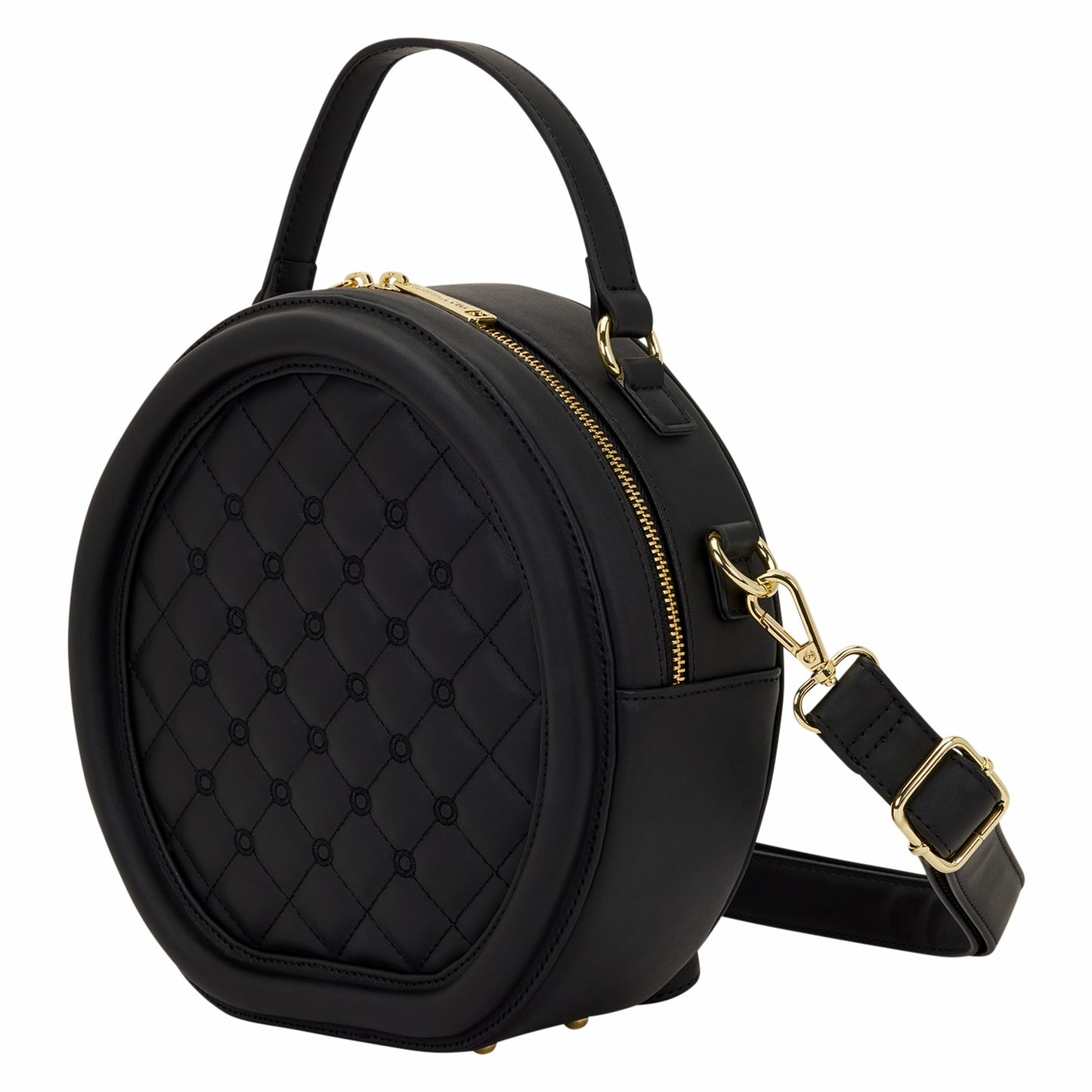 Loungefly Loungefly The Laura Black Crossbody Pin Trader Bag