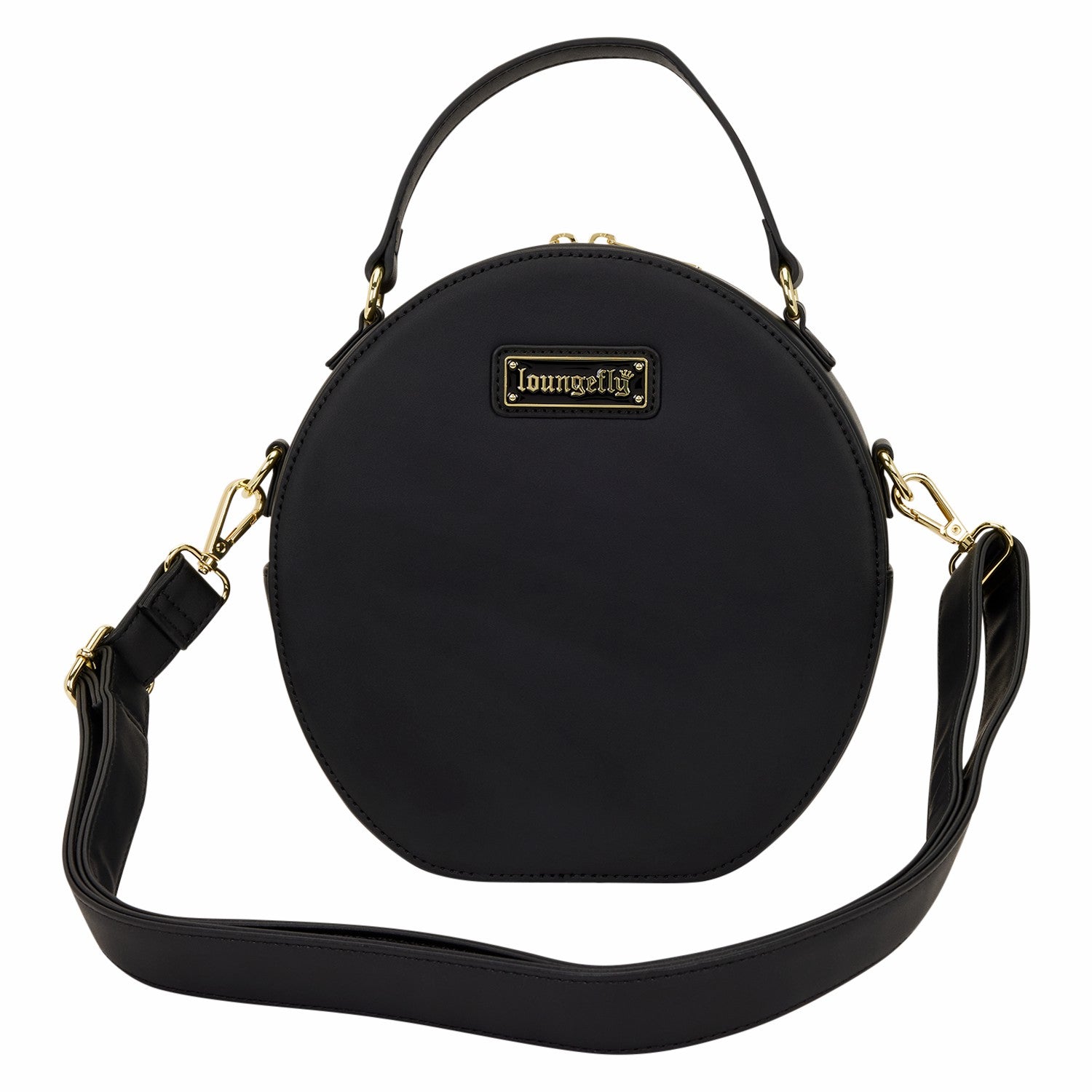Loungefly Loungefly The Laura Black Crossbody Pin Trader Bag