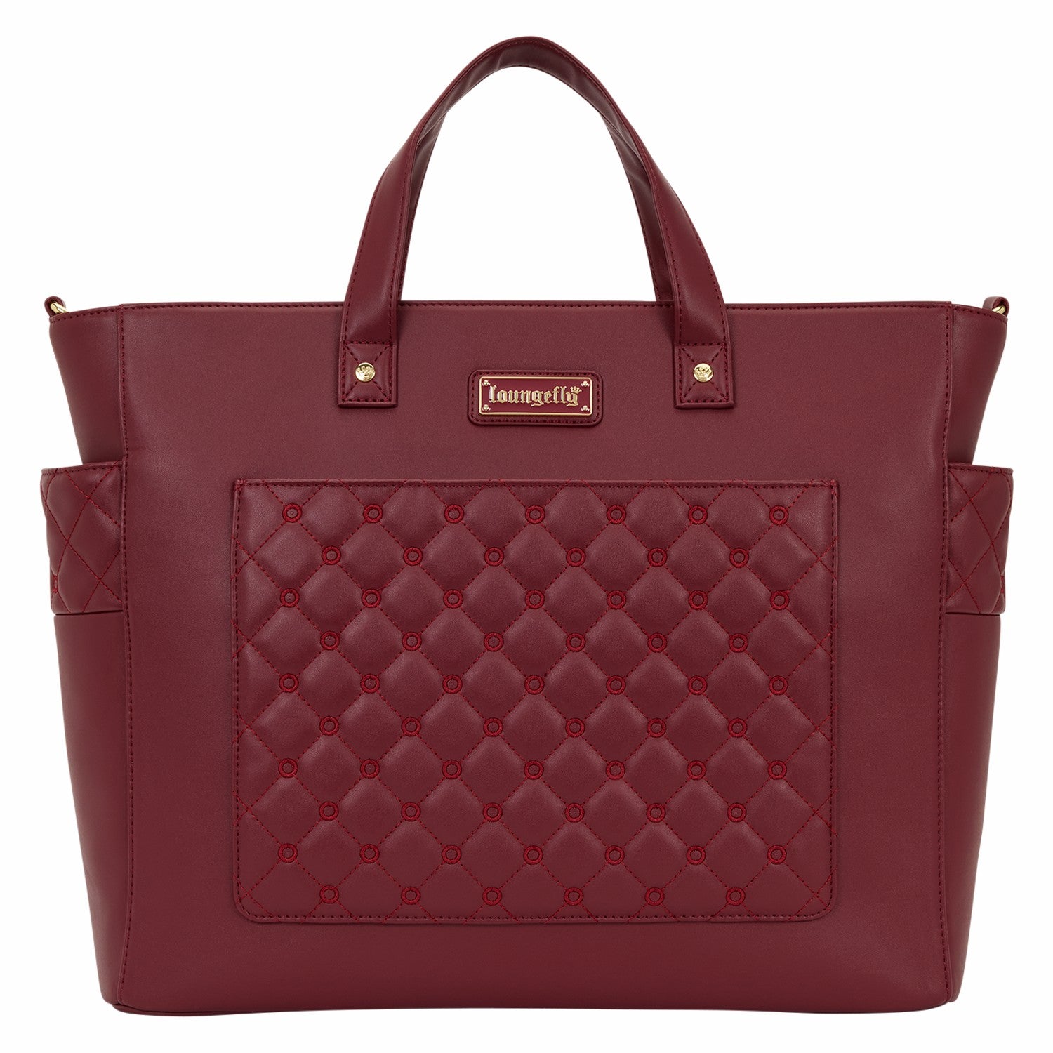 Loungefly Loungefly The Mo Red Convertible Backpack & Tote Crossbody Pin Trader Bag