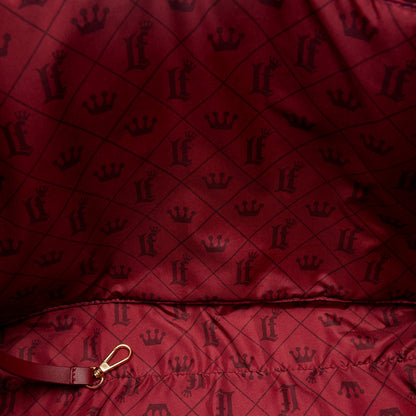 Loungefly Loungefly The Mo Red Convertible Backpack & Tote Crossbody Pin Trader Bag