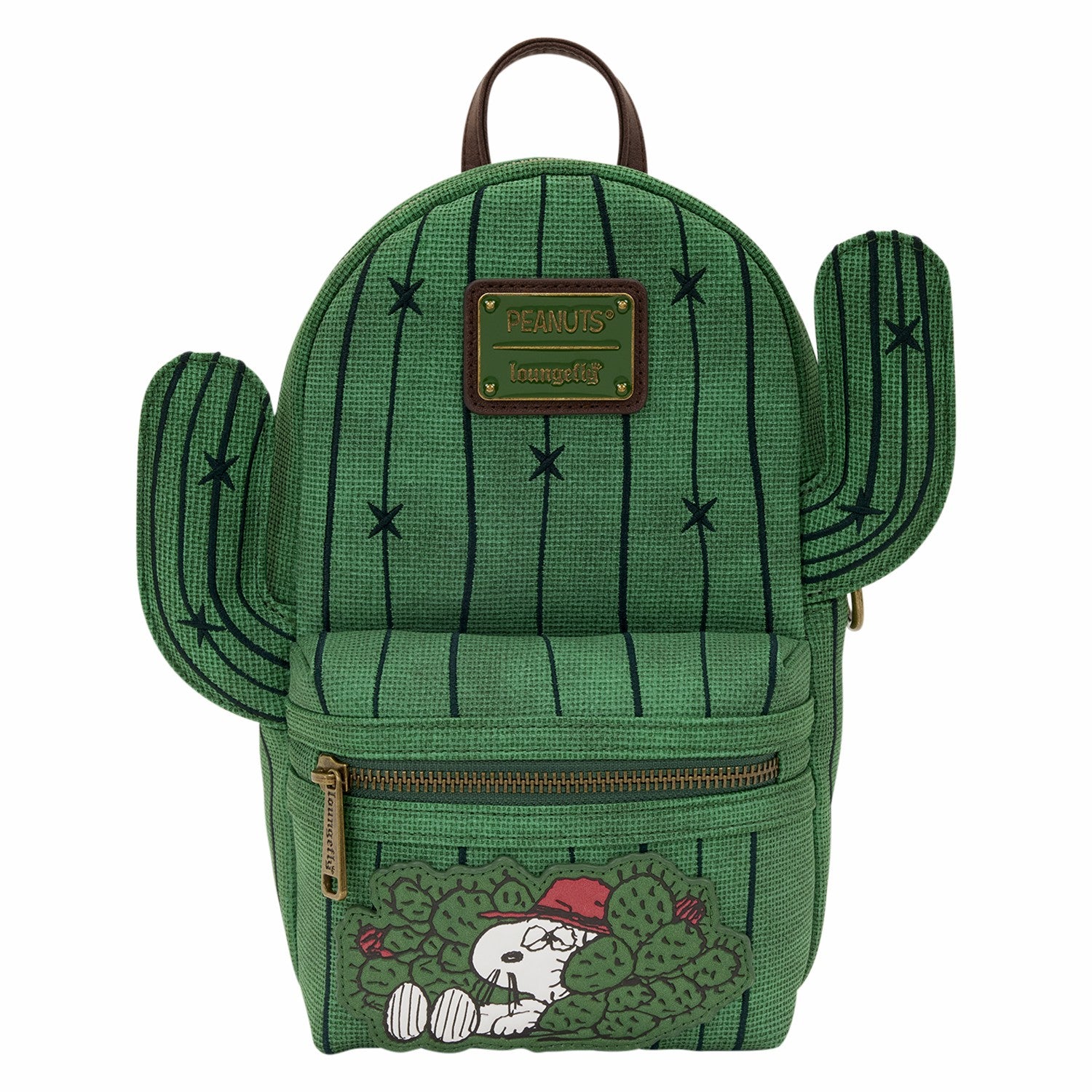 Loungefly Peanuts Spike Desert Cactus Sling Crossbody Bag