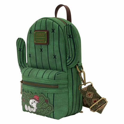 Loungefly Peanuts Spike Desert Cactus Sling Crossbody Bag