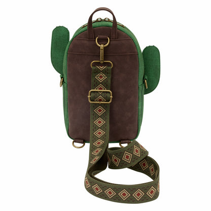 Loungefly Peanuts Spike Desert Cactus Sling Crossbody Bag