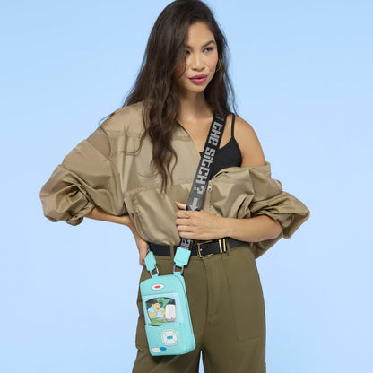 Loungefly Kim Possible Kimmunicator Lenticular Sling Crossbody Bag