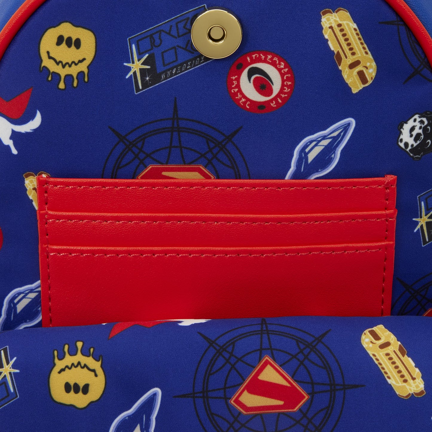 Loungefly Supergirl Krypto Sling Crossbody Bag with Coin Bag