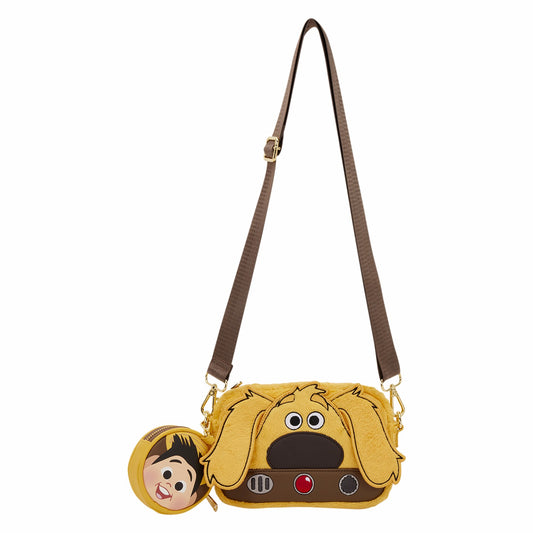 Loungefly Up Dug Sling Crossbody Bag with Coin Bag