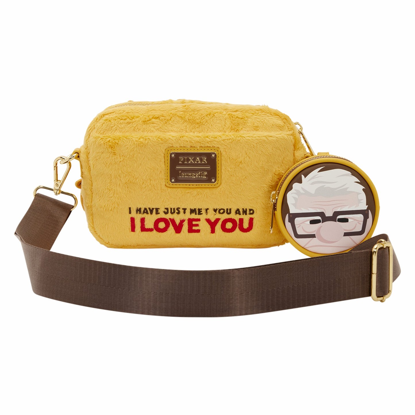 Loungefly Up Dug Sling Crossbody Bag with Coin Bag