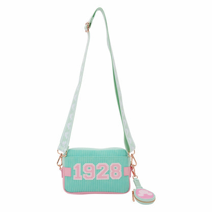 Loungefly Mickey Mouse Tennis Sling Crossbody Bag with Coin Bag