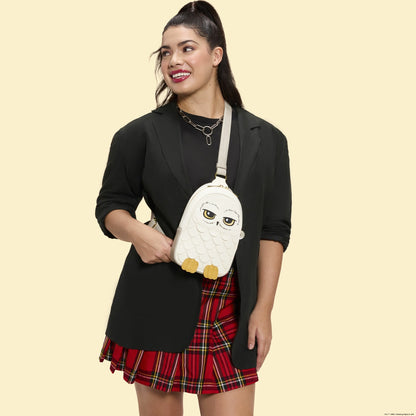 Loungefly Harry Potter Hedwig Cosplay Sling Crossbody Bag