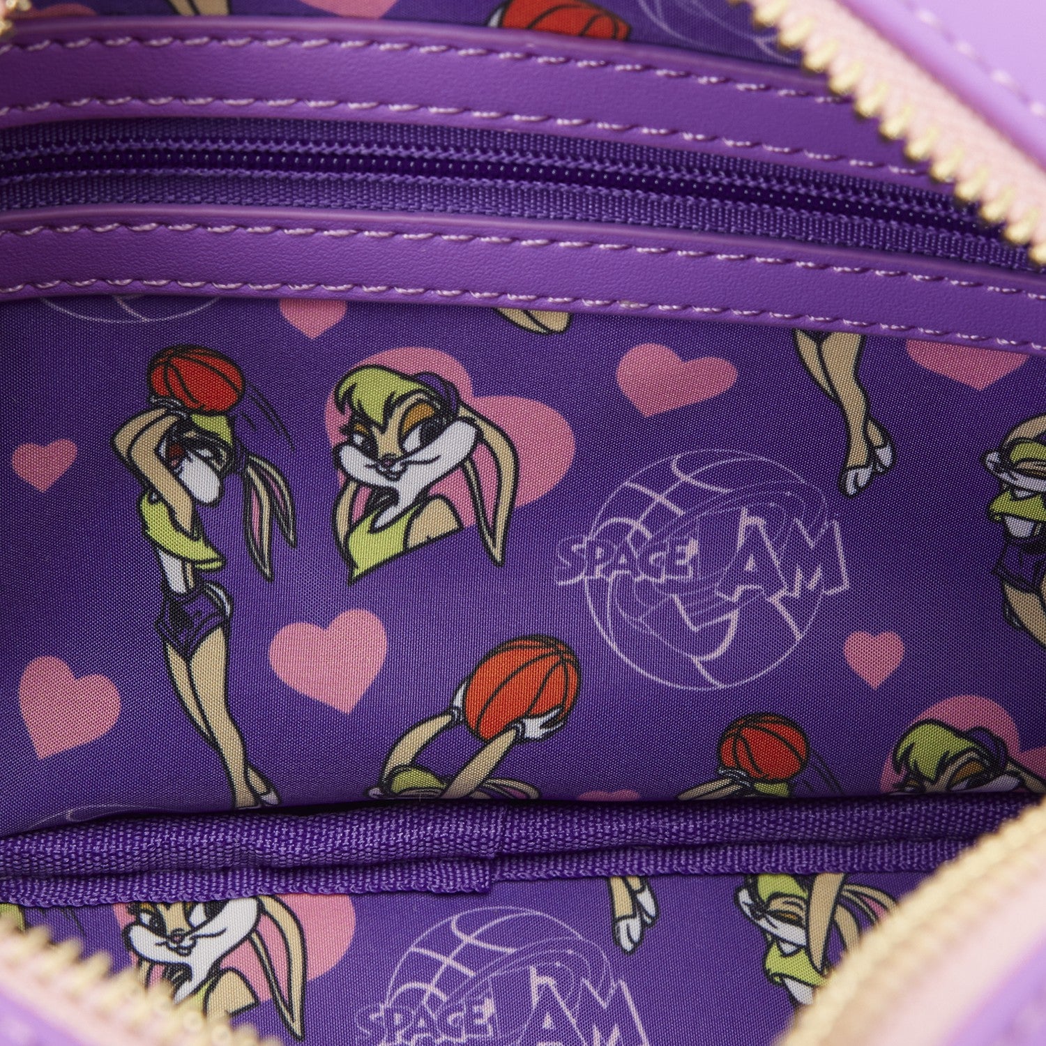 Loungefly Looney Tunes Lola Bunny Sling Crossbody Bag with Coin Bag