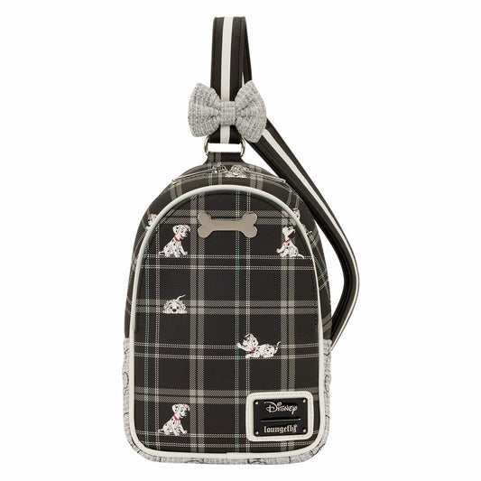 Loungefly 101 Dalmatians Exclusive Plaid Sling Crossbody Bag