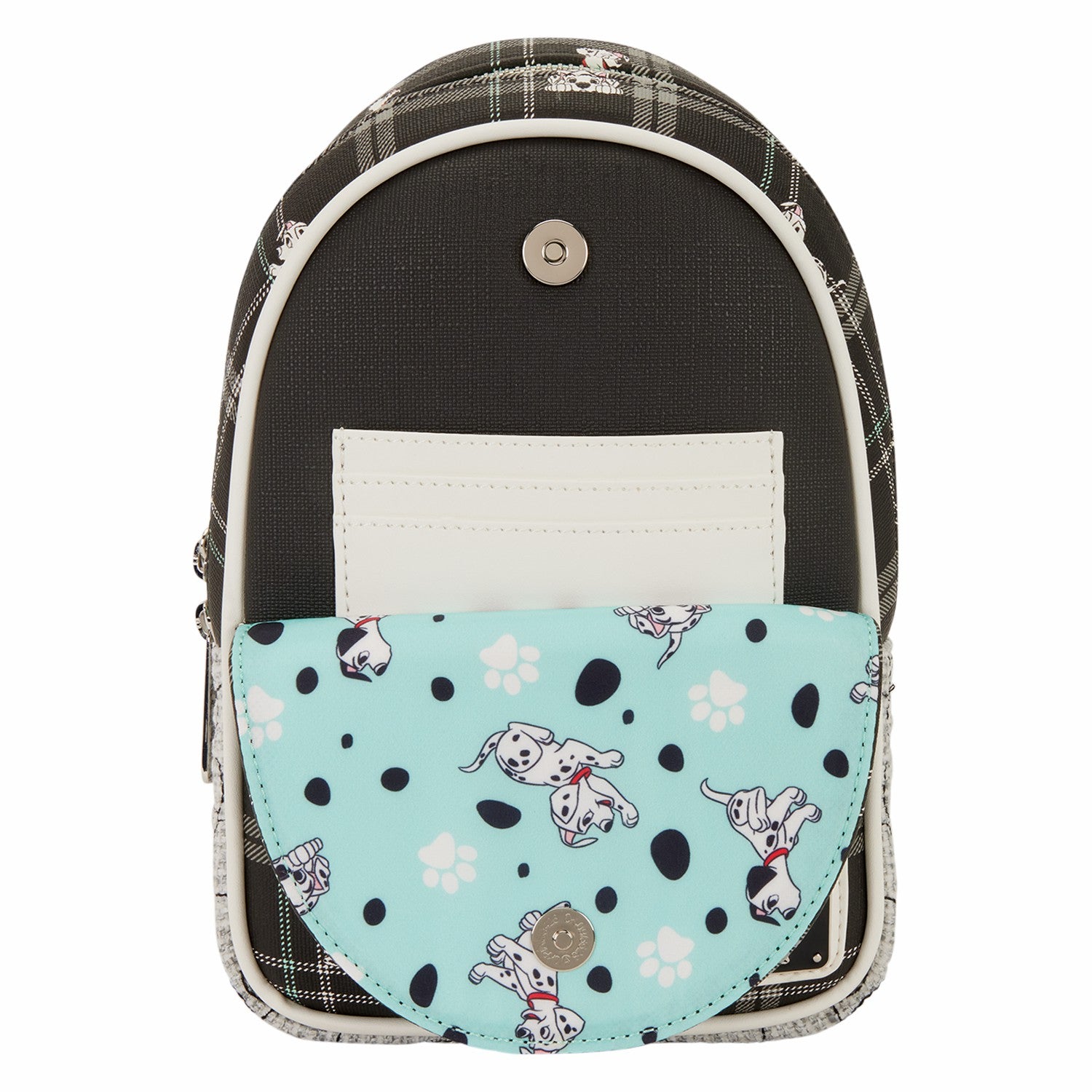 Loungefly 101 Dalmatians Exclusive Plaid Sling Crossbody Bag