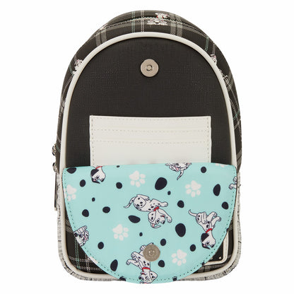 Loungefly 101 Dalmatians Exclusive Plaid Sling Crossbody Bag