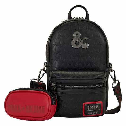 Loungefly Dungeons & Dragons Sling Crossbody Bag with Accessory Pouch