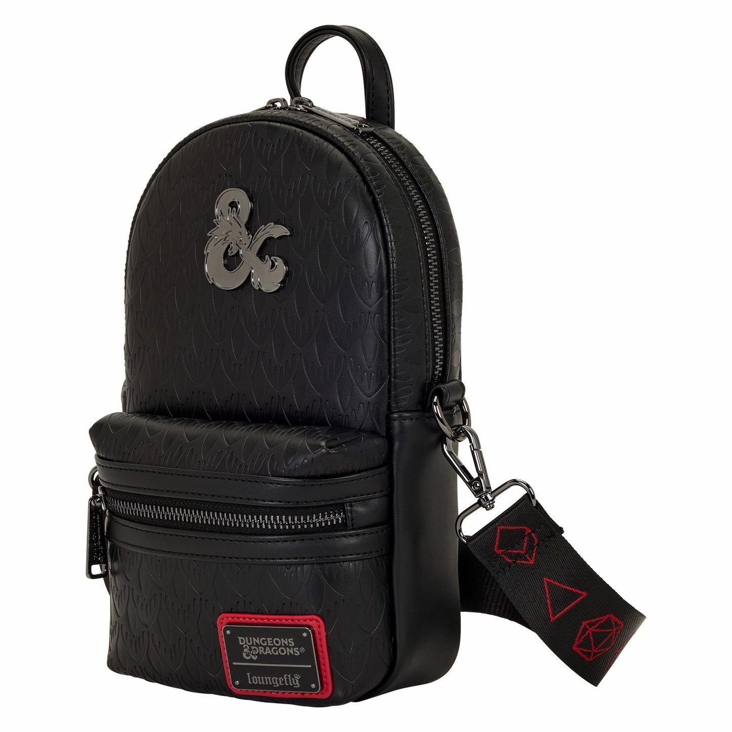 Loungefly Dungeons & Dragons Sling Crossbody Bag with Accessory Pouch