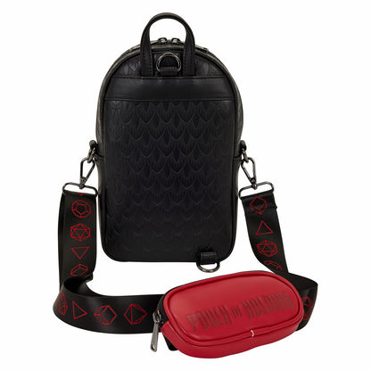 Loungefly Dungeons & Dragons Sling Crossbody Bag with Accessory Pouch