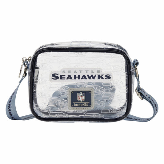 Loungefly NFL Seattle Seahawks Clear Crossbody Stadium Bag
