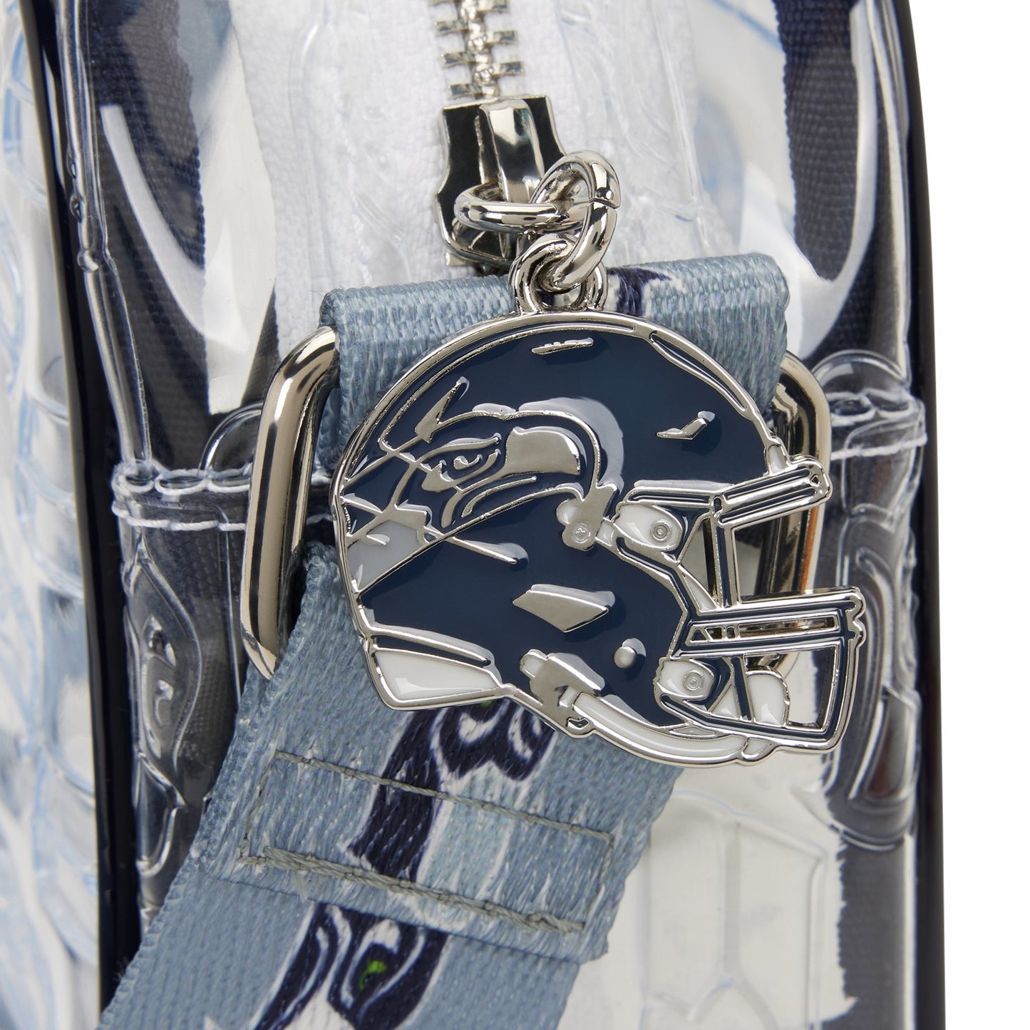 Loungefly NFL Seattle Seahawks Clear Crossbody Stadium Bag