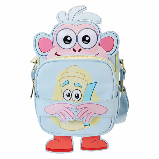 Loungefly Dora the Explorer Boots Crossbuddies® Cosplay Crossbody Bag with Coin Bag