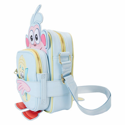 Loungefly Dora the Explorer Boots Crossbuddies® Cosplay Crossbody Bag with Coin Bag