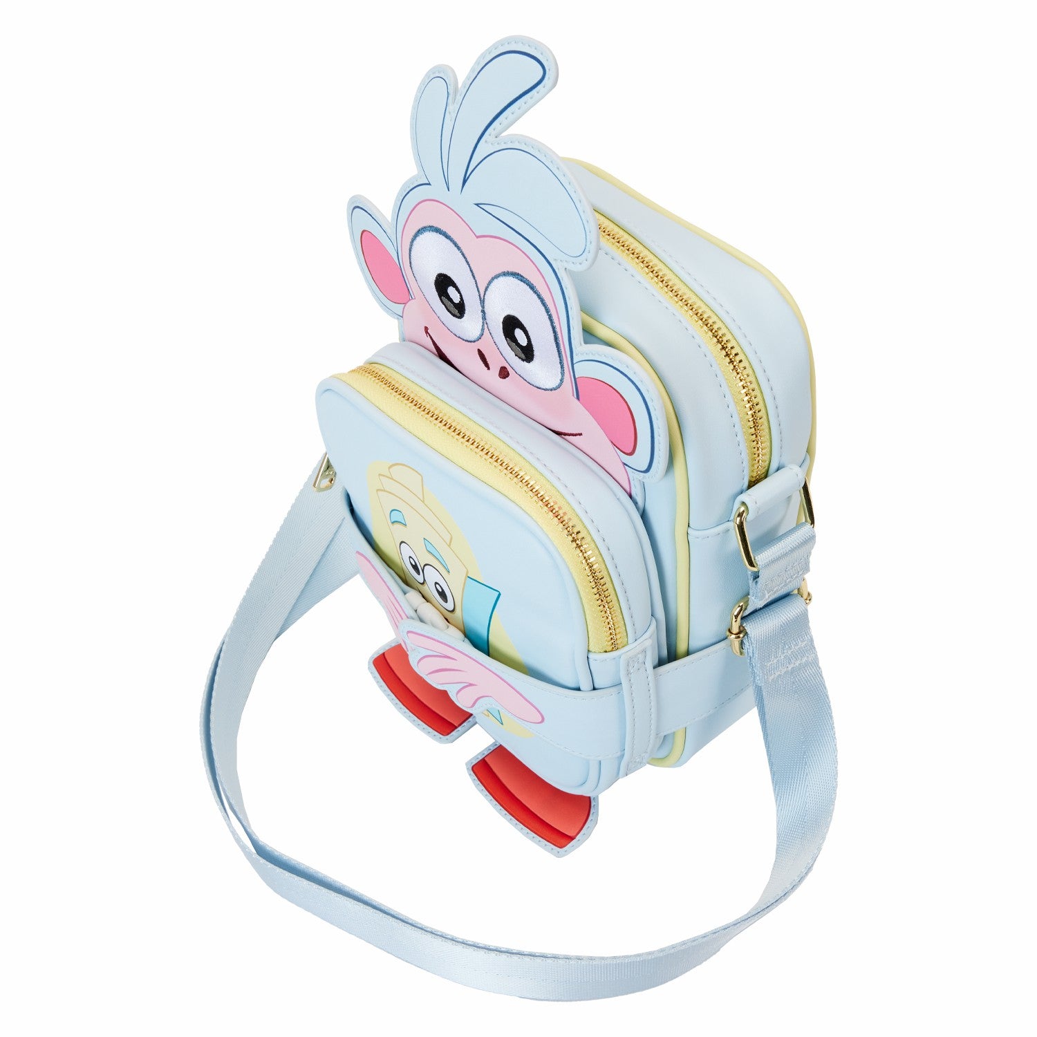 Loungefly Dora the Explorer Boots Crossbuddies® Cosplay Crossbody Bag with Coin Bag