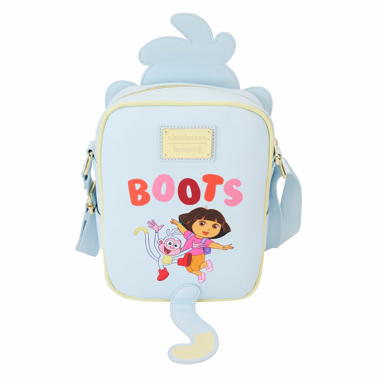 Loungefly Dora the Explorer Boots Crossbuddies® Cosplay Crossbody Bag with Coin Bag