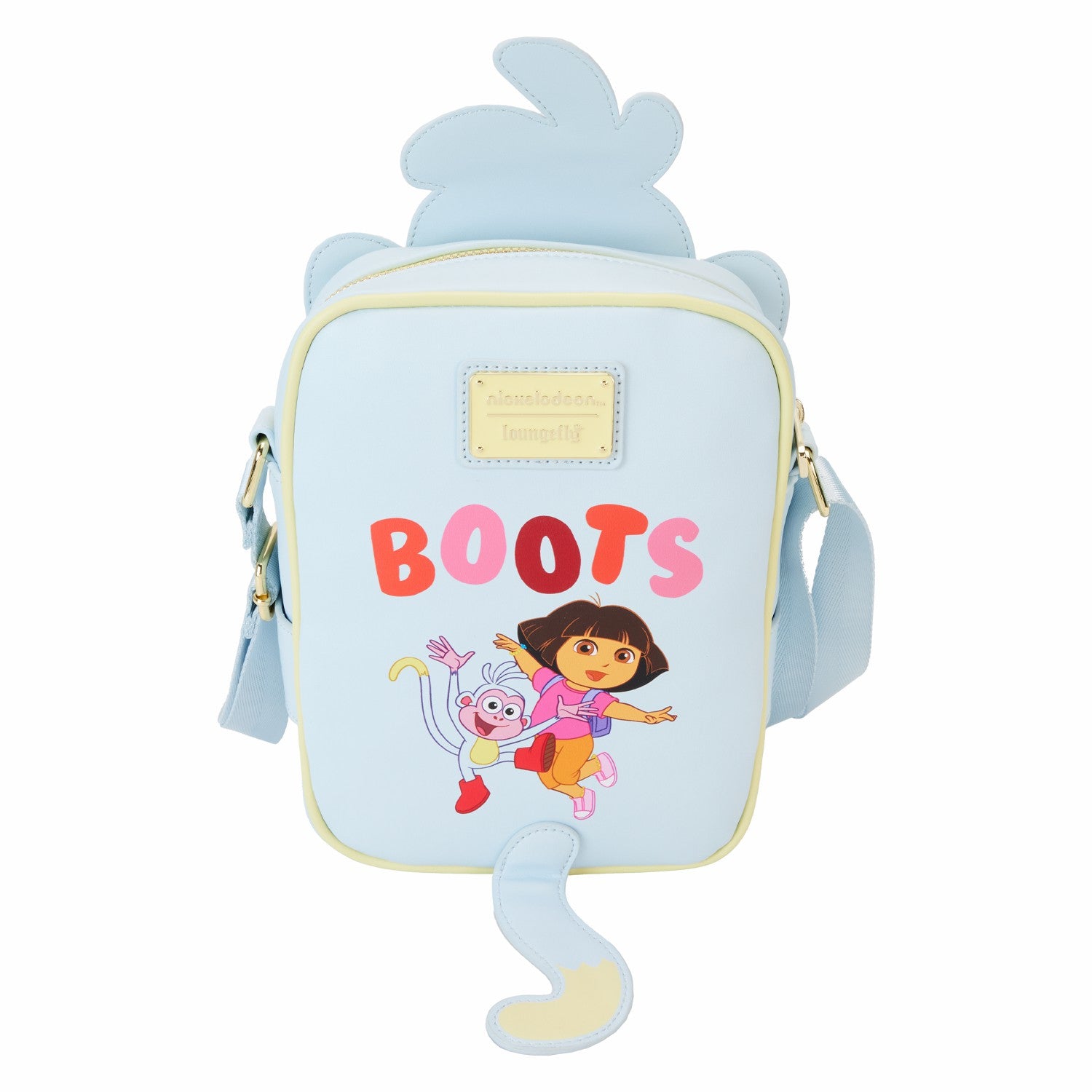 Loungefly Dora the Explorer Boots Crossbuddies® Cosplay Crossbody Bag with Coin Bag