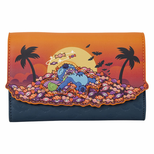Loungefly Lilo & Stitch Halloween Candy Wallet