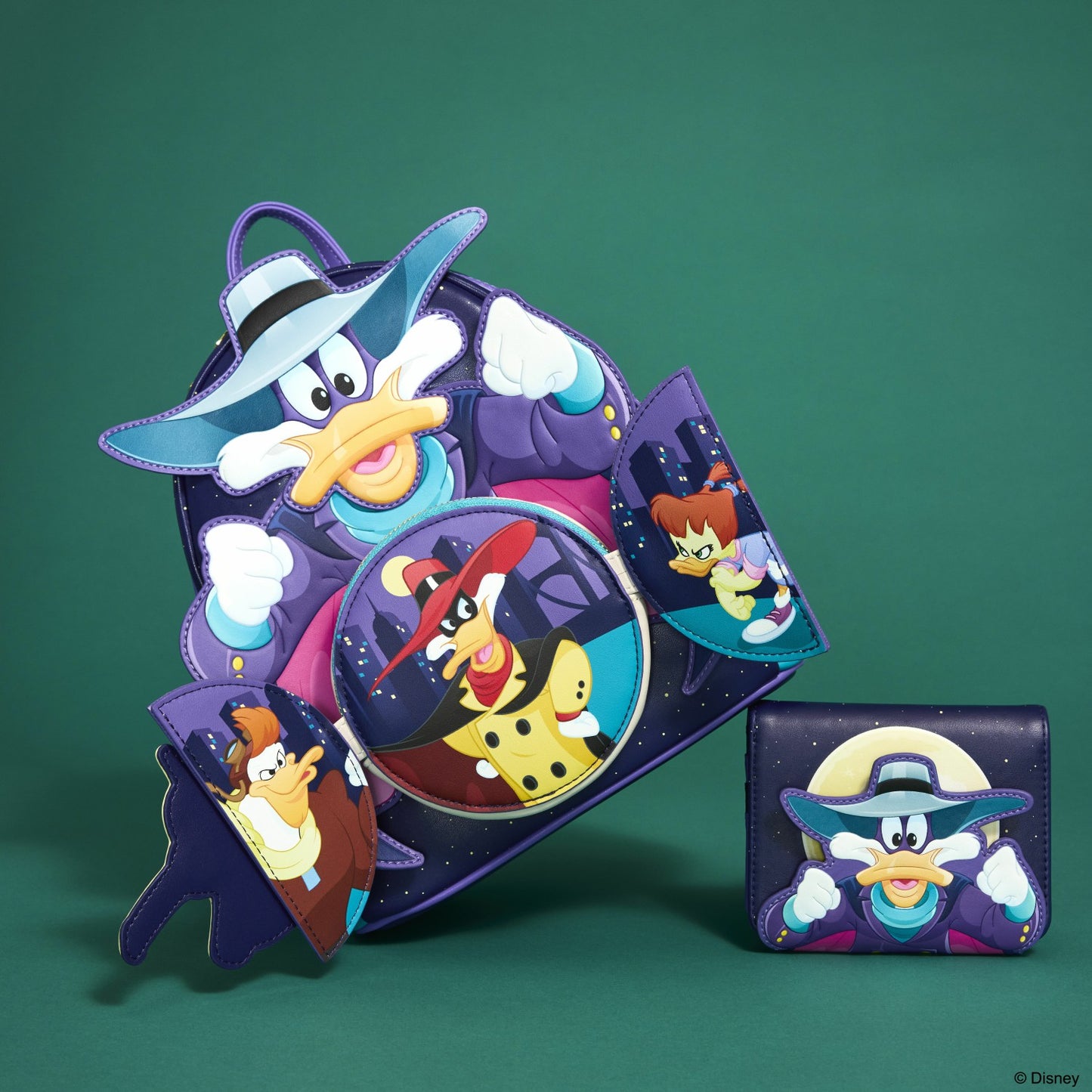Loungefly Darkwing Duck Glow Wallet