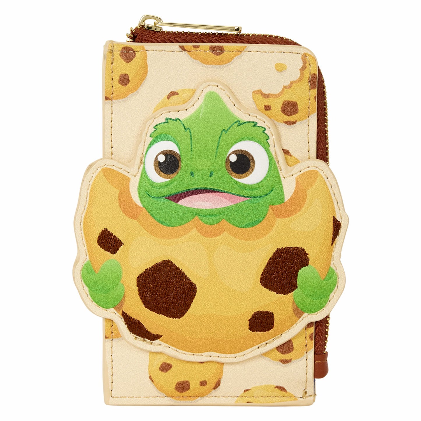 Loungefly Tangled Pascal Cookie Zip Around Card Holder