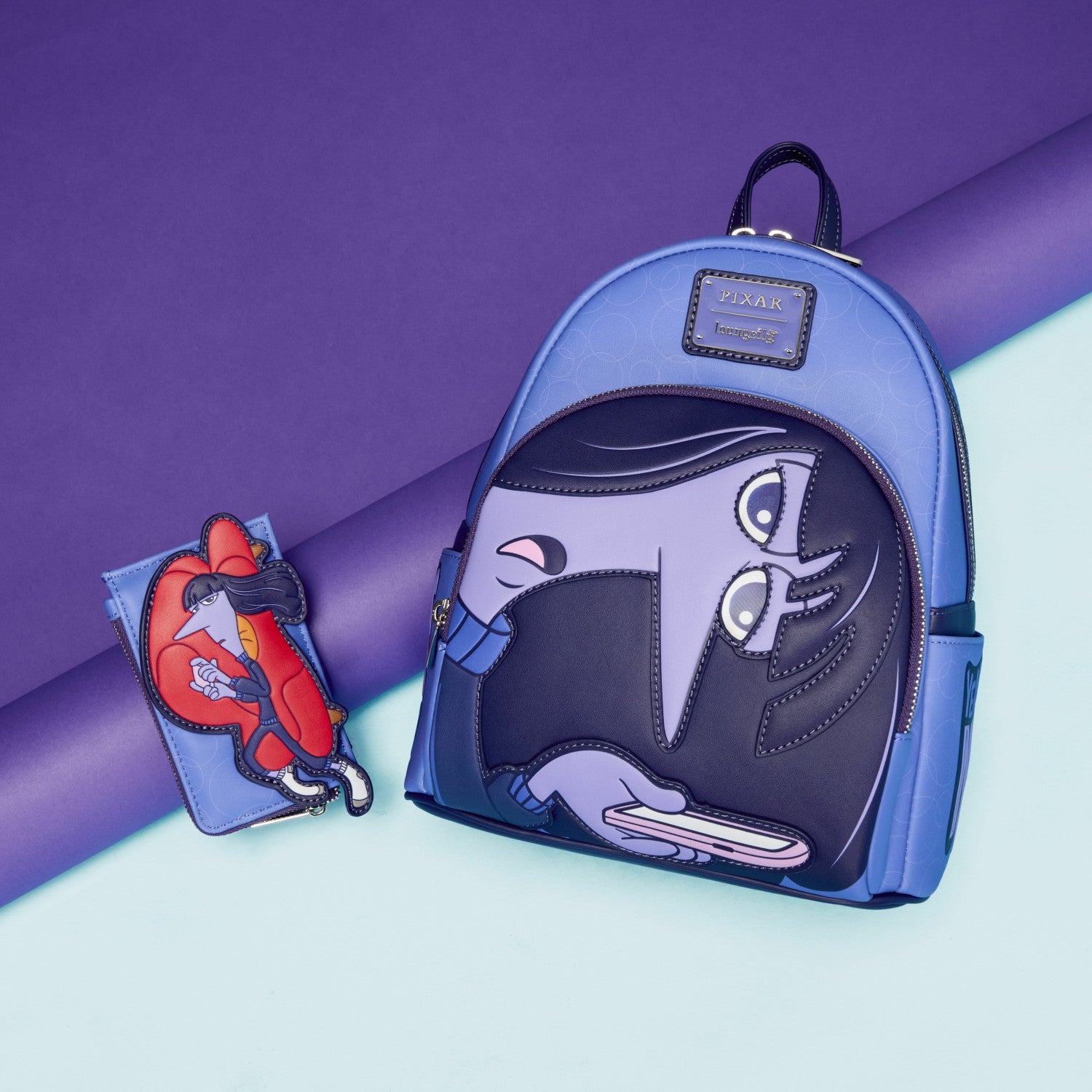 Loungefly Inside Out 2 Exclusive Ennui Card Holder