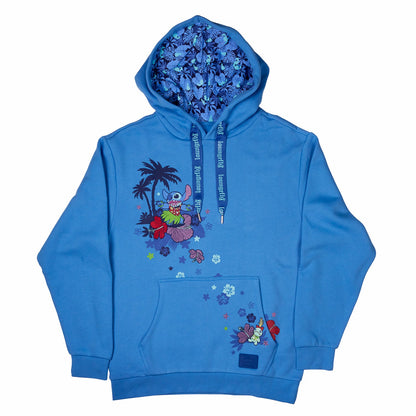 Loungefly SDCC Limited Edition Stitch Floral Unisex Hoodie