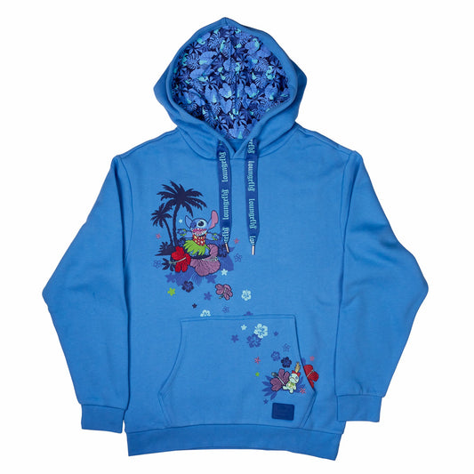 Loungefly SDCC Limited Edition Stitch Floral Unisex Hoodie