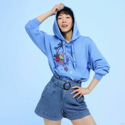 Loungefly SDCC Limited Edition Stitch Floral Unisex Hoodie