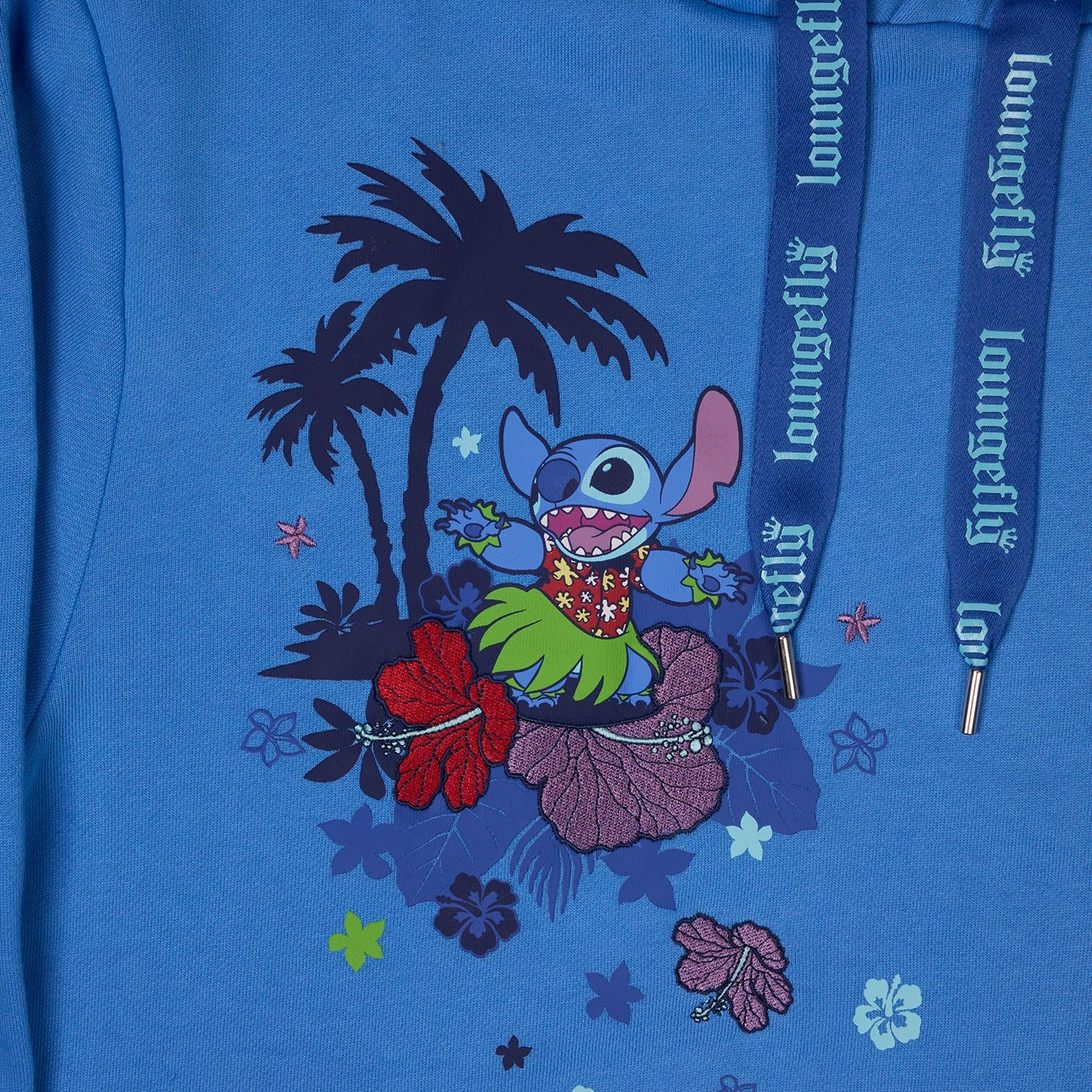 Loungefly SDCC Limited Edition Stitch Floral Unisex Hoodie